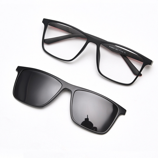 Florus Square Full-Rim Eyeglasses