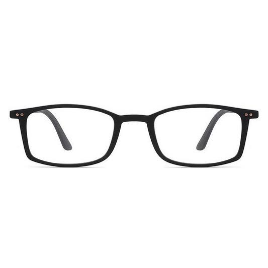 Leap Rectangle Full-Rim Reading Eyeglasses