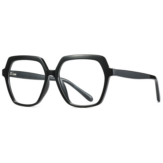 Notus Geometric Full-Rim Eyeglasses