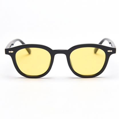 Canopy Round Full-Rim Sunglasses