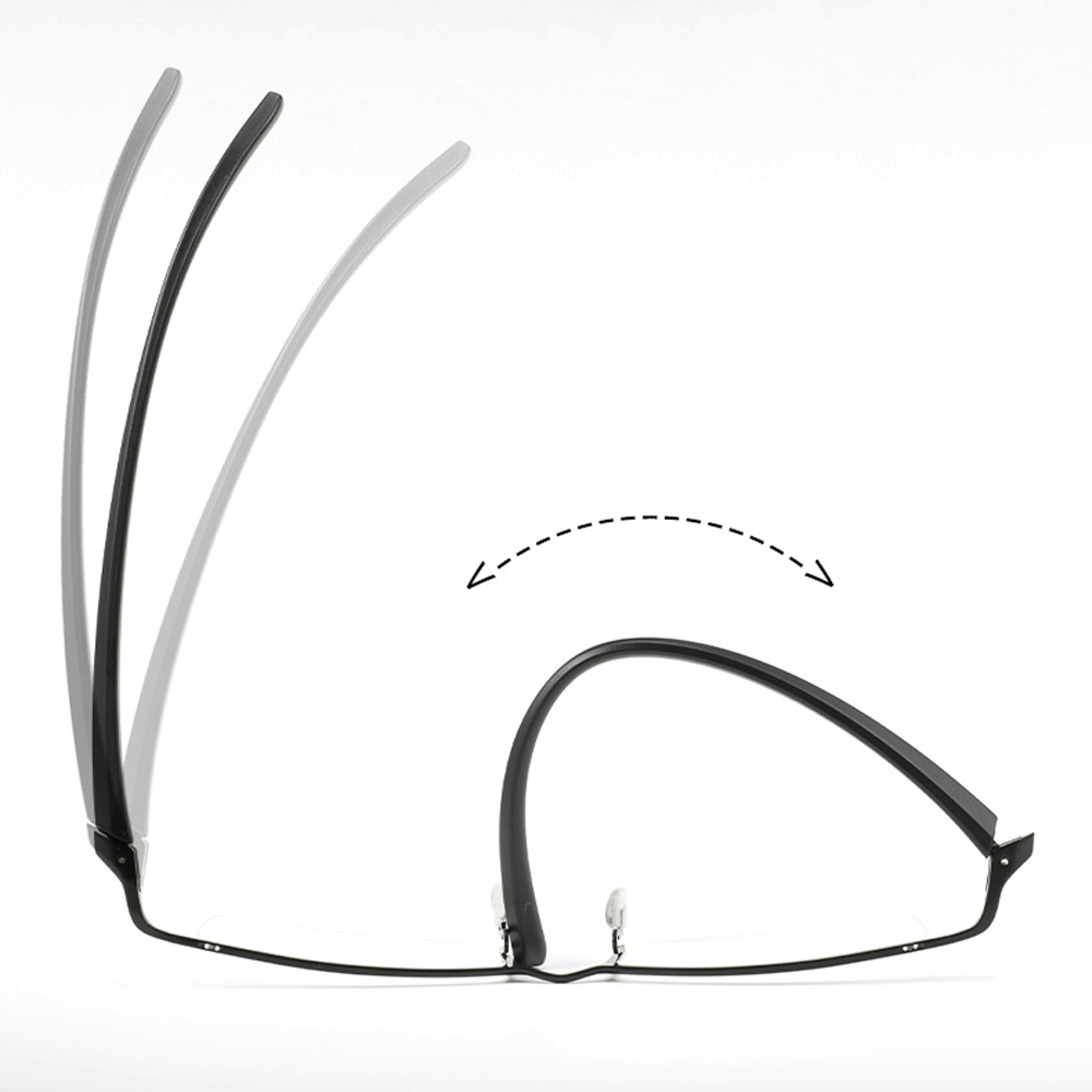 Headliner Browline Semi-Rimless Eyeglasses