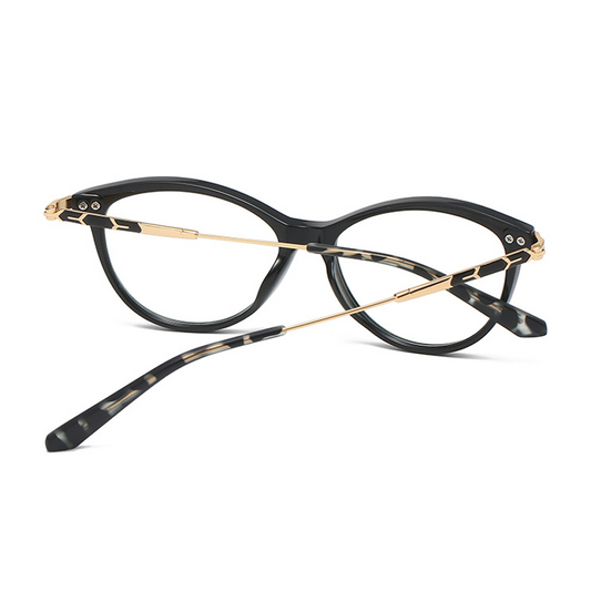 Cyber Oval Full-Rim Eyeglasses
