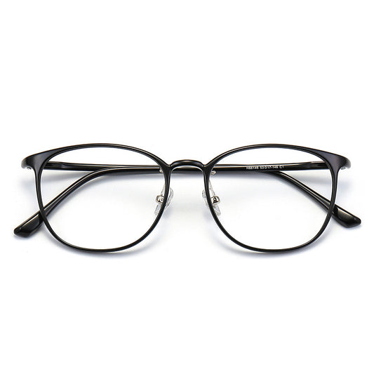 Adept Round Full-Rim Eyeglasses