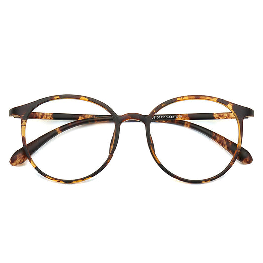 Central Round Full-Rim Eyeglasses