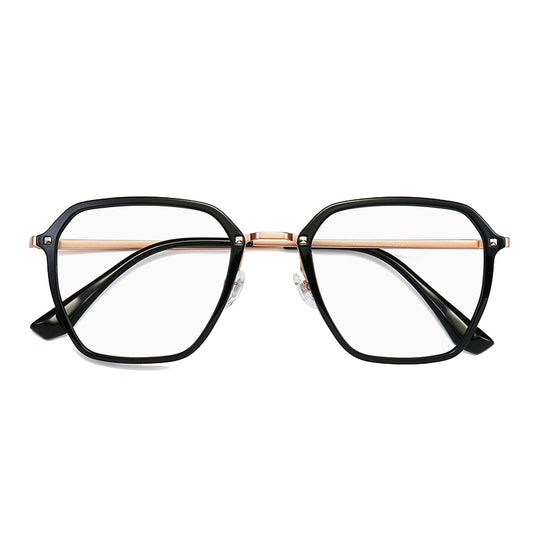November Geometric Full-Rim Eyeglasses
