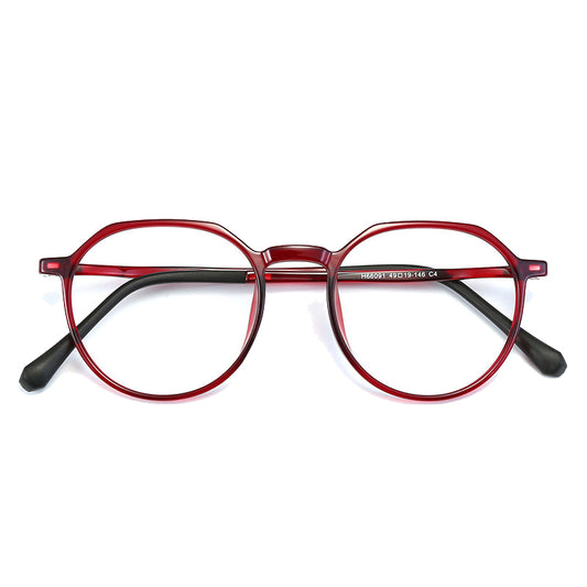 Boss Round Full-Rim Eyeglasses