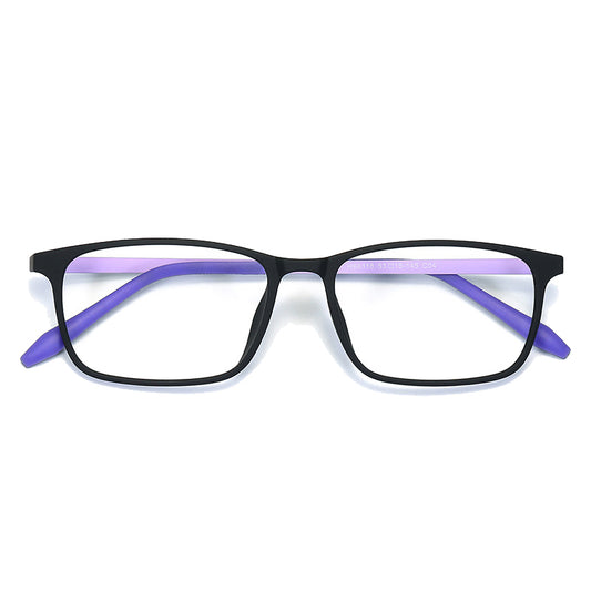 Intense Rectangle Full-Rim Eyeglasses
