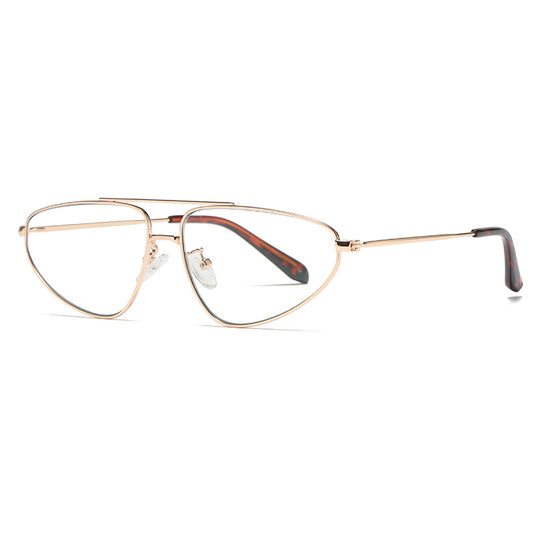 Light Aviator Full-Rim Eyeglasses