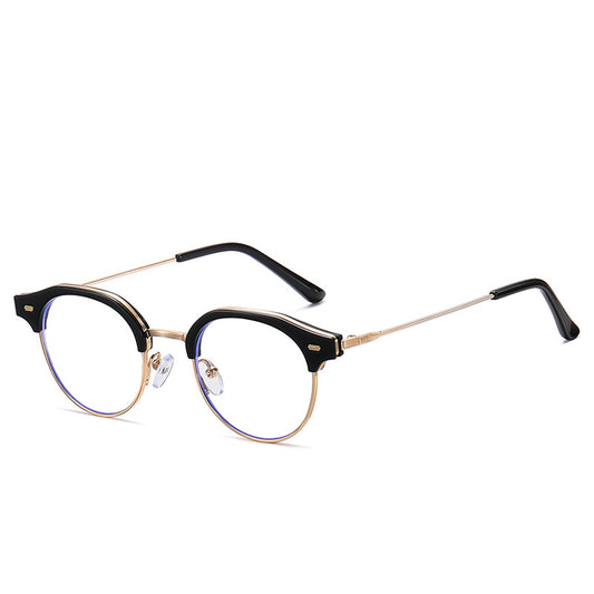 Fanfare Round Full-Rim Eyeglasses