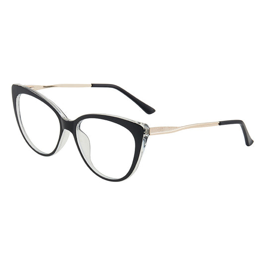 Divina Horn Full-Rim Eyeglasses