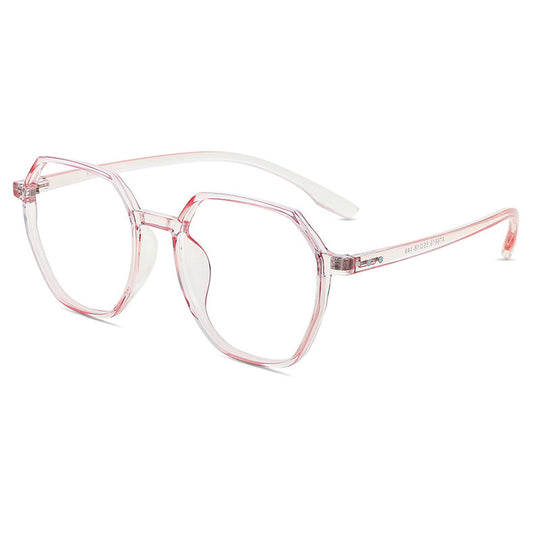 Apricus Geometric Full-Rim Eyeglasses