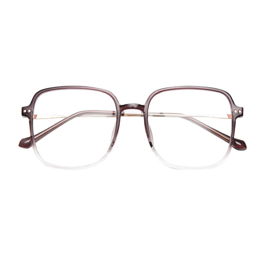 Festival Square Full-Rim Eyeglasses