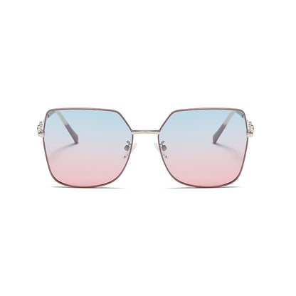 Jubilate Geometric Full-Rim Polarized Sunglasses