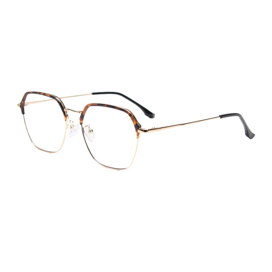 Aisu Geometric Full-Rim Eyeglasses