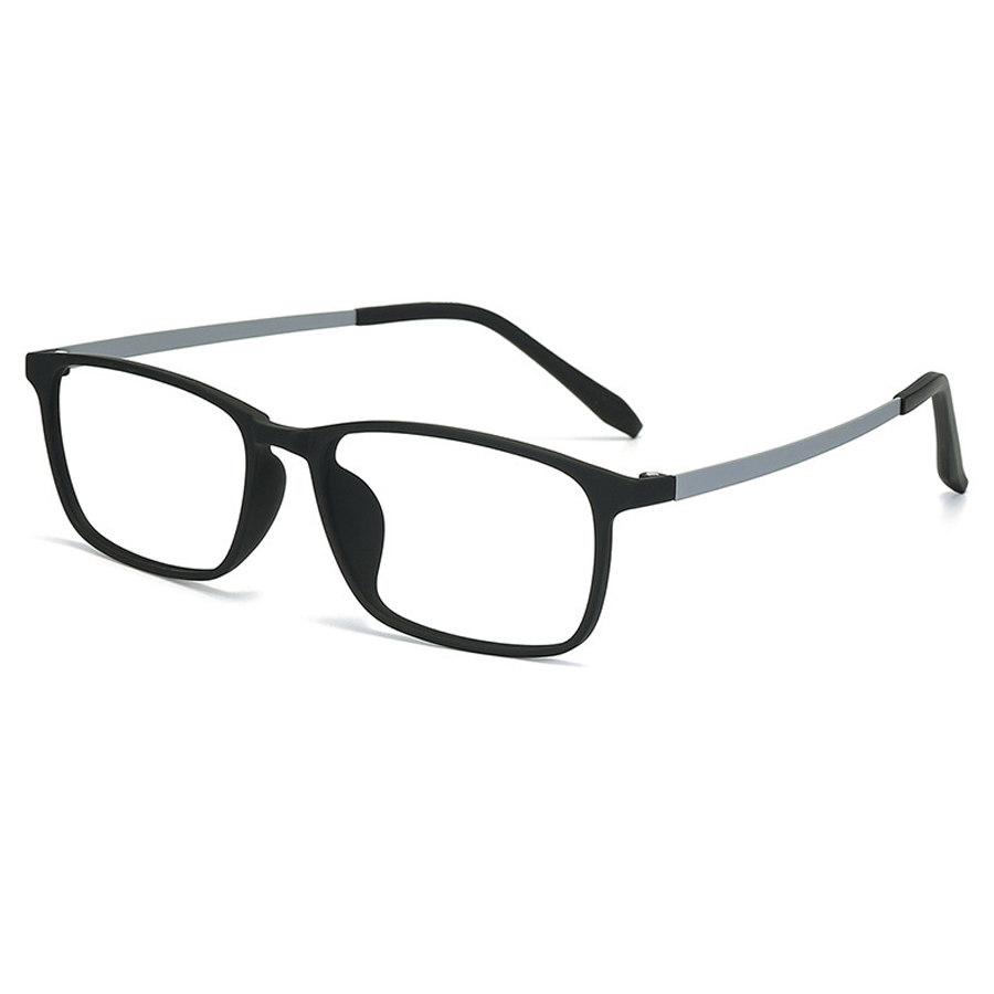 Intense Rectangle Full-Rim Eyeglasses