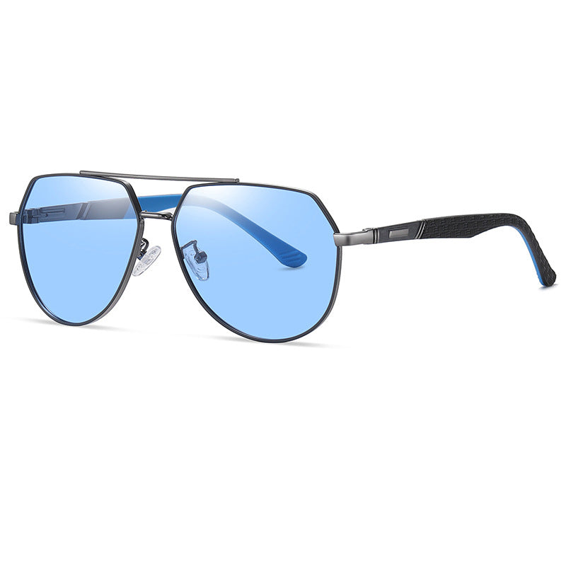 Sun Aviator Full-Rim Polarized Sunglasses