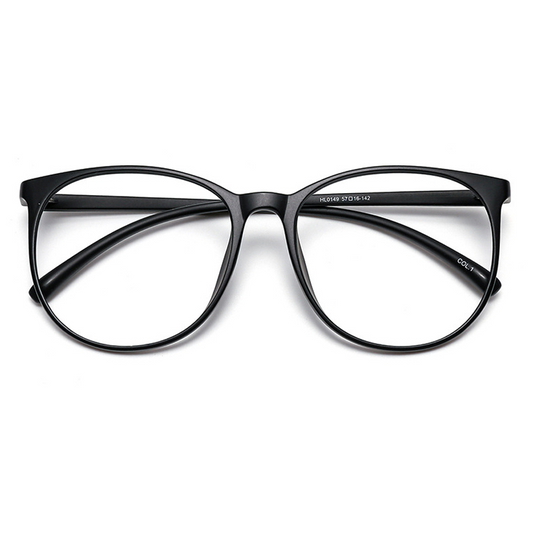 Leonia Round Full-Rim Eyeglasses