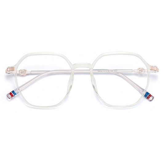 Hemlock Geometric Full-Rim Eyeglasses