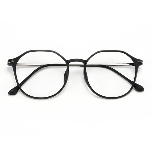 Francisco Geometric Full-Rim Eyeglasses