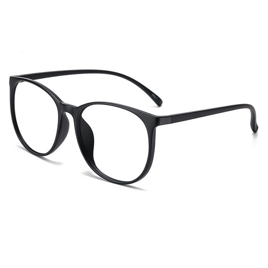 Leonia Round Full-Rim Eyeglasses