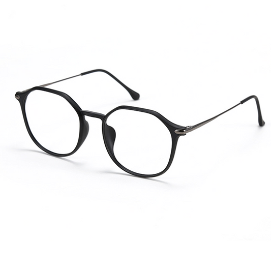 Francisco Geometric Full-Rim Eyeglasses