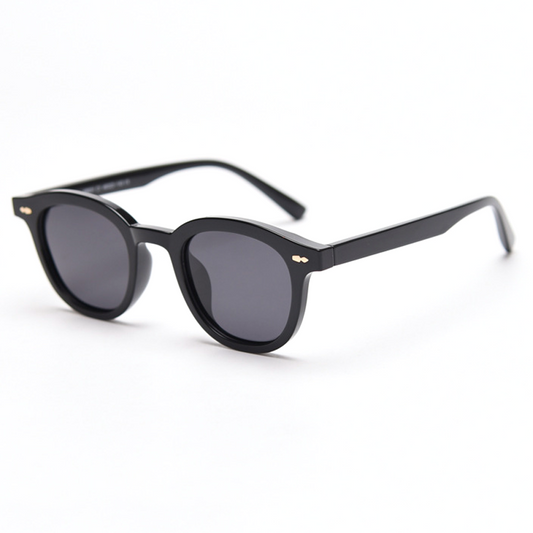 Canopy Round Full-Rim Sunglasses