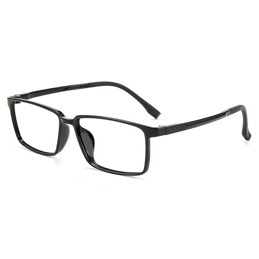 Moody Rectangle Full-Rim Eyeglasses