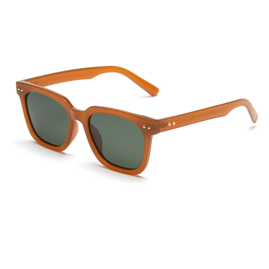 Sergi Square Full-Rim Polarized Sunglasses