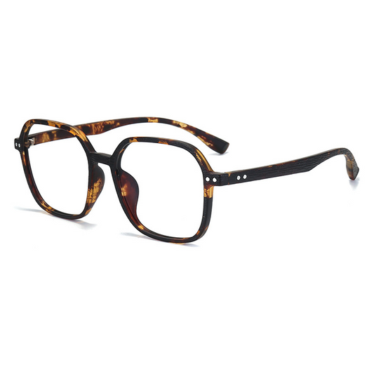 Candor Geometric Full-Rim Eyeglasses