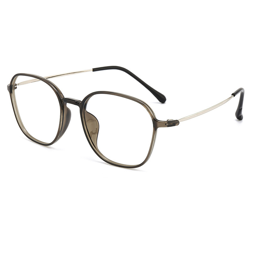 Easy Geometric Full-Rim Eyeglasses