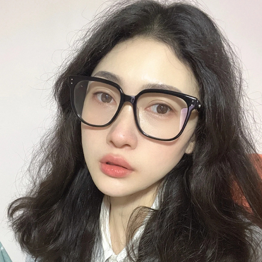 Confident Square Full-Rim Eyeglasses