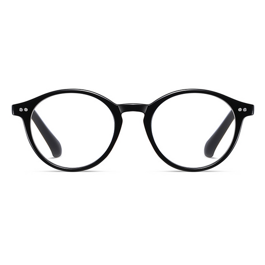 Everafter Round Full-Rim Reading Eyeglasses