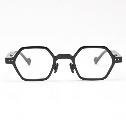 Gerania Geometric Full-Rim Eyeglasses