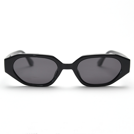 Starry Geometric Full-Rim Polarized Sunglasses