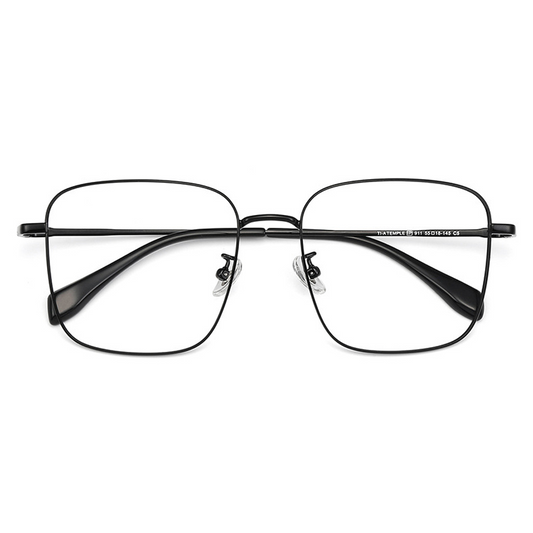Hubris Square Full-Rim Eyeglasses