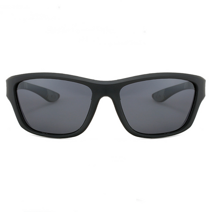 Halverson Rectangle Full-Rim Sunglasses
