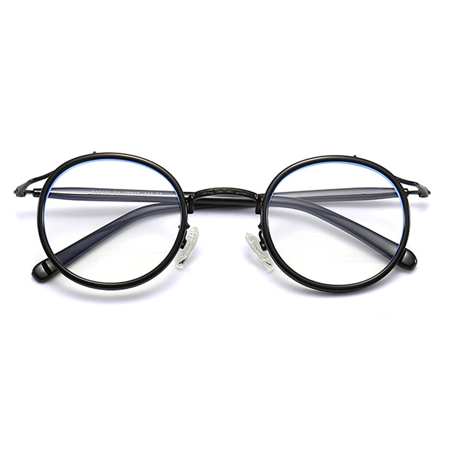 Bidu Round Full-Rim Eyeglasses