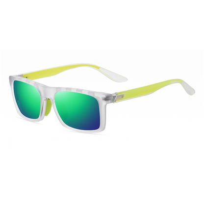 Ned Square Full-Rim Polarized Sunglasses