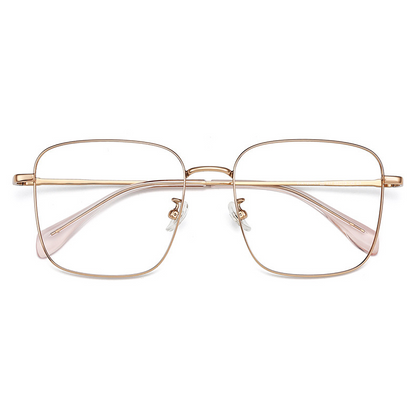 Hubris Square Full-Rim Eyeglasses
