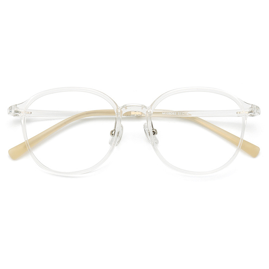 Clay Round Full-Rim Eyeglasses – EYEisland.com