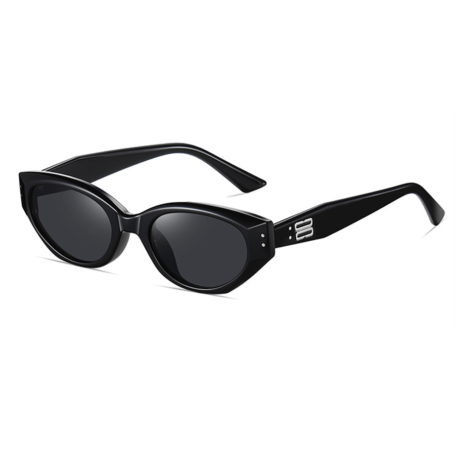 Nyssa Oval Full-Rim Polarized Sunglasses
