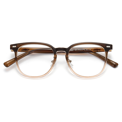 Sequence Round Full-Rim Eyeglasses