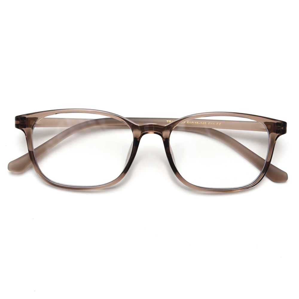 Ember Rectangle Full-Rim Eyeglasses