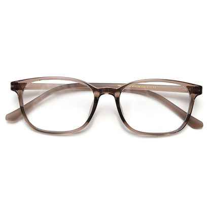 Ember Rectangle Full-Rim Eyeglasses