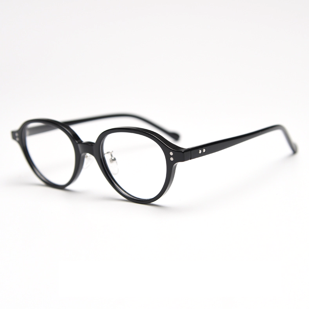 Amity Oval Full-Rim Eyeglasses