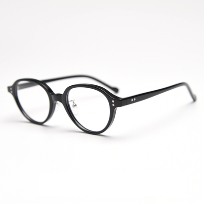 Amity Oval Full-Rim Eyeglasses