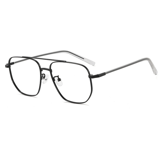 Breathe II Aviator Full-Rim Eyeglasses