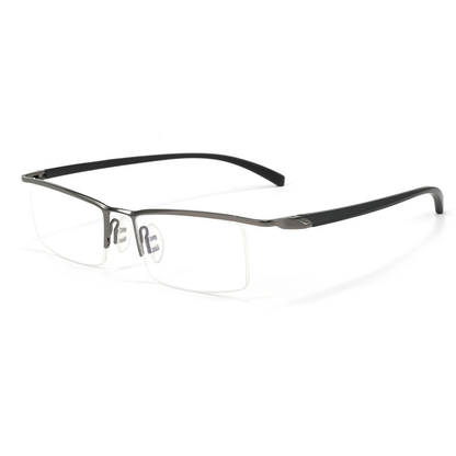 Headliner Browline Semi-Rimless Eyeglasses
