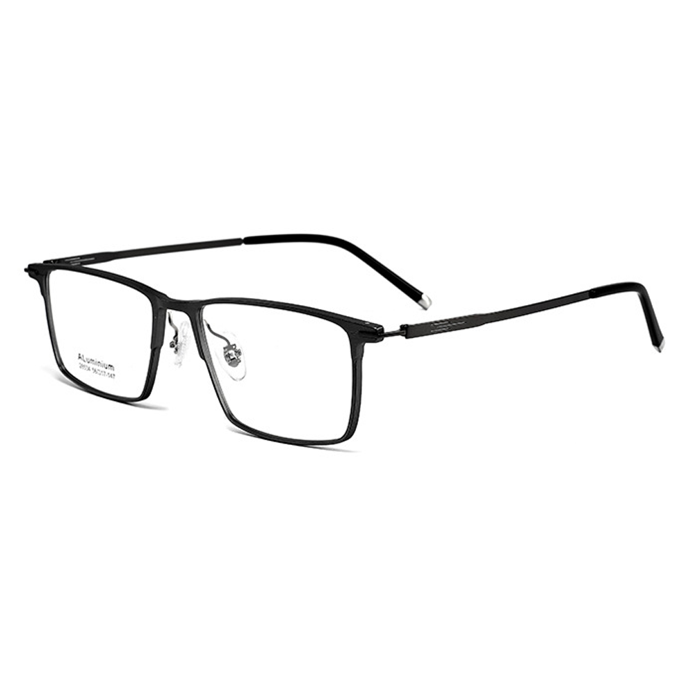 Quill Rectangle Full-Rim Eyeglasses