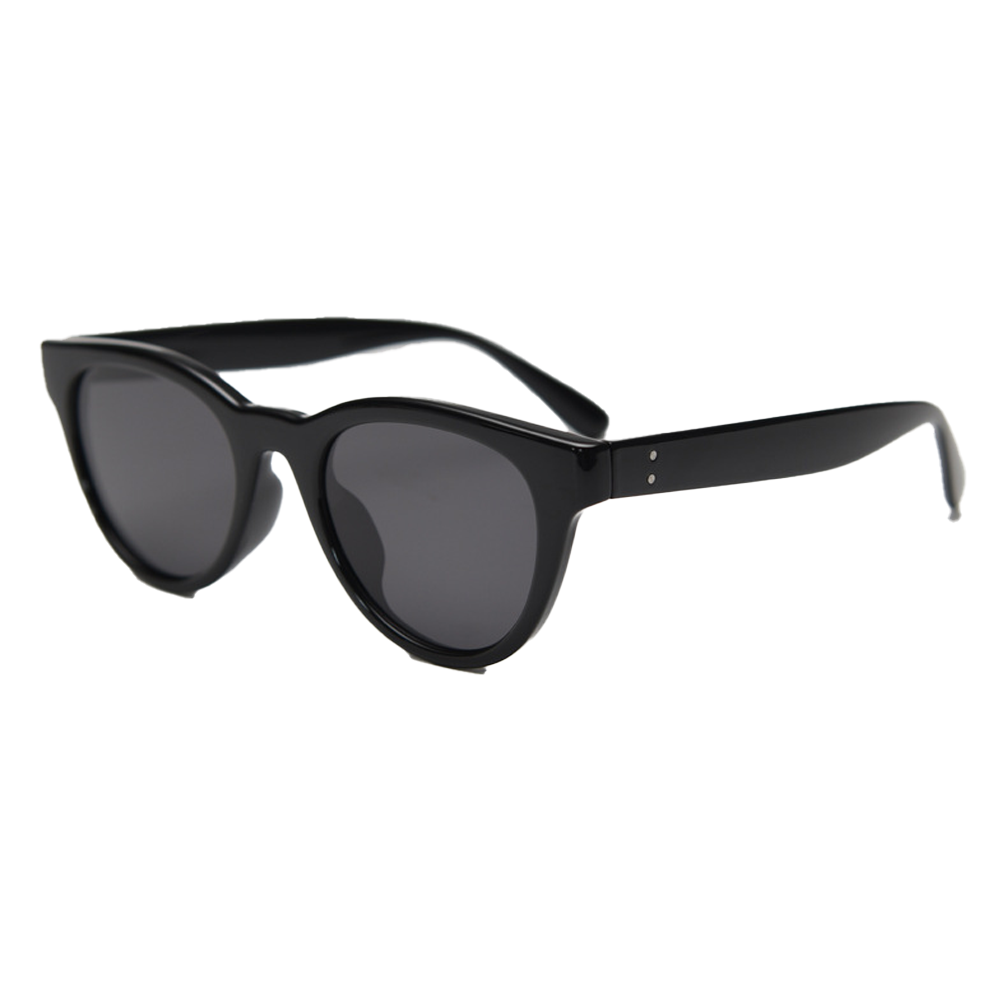 Wayfarer Round Full-Rim Polarized Sunglasses